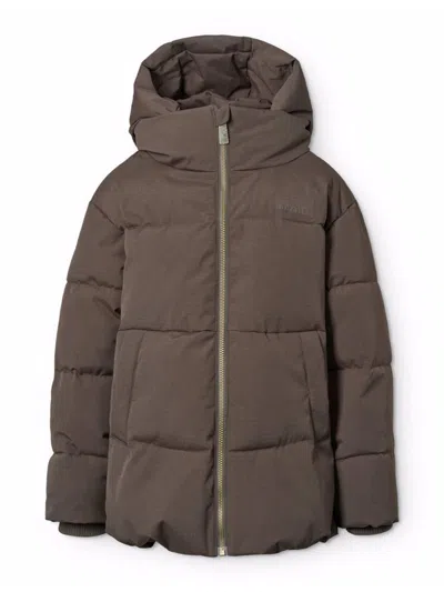 Molo Kids' "hilo" Jacket In Brown