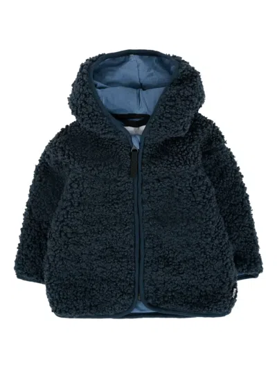 Molo Babies' Hooded Coat In Blue