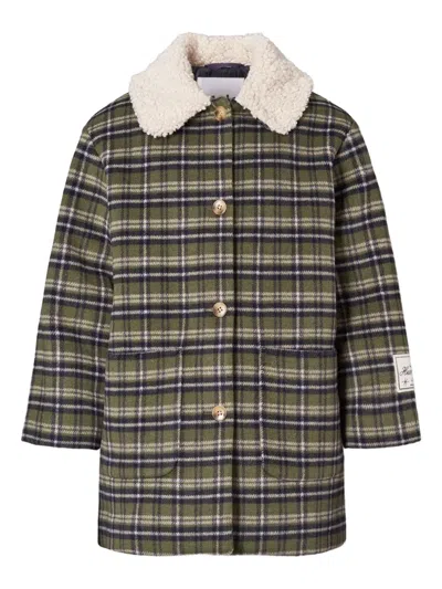 Molo Kids' Hope Coat In Green