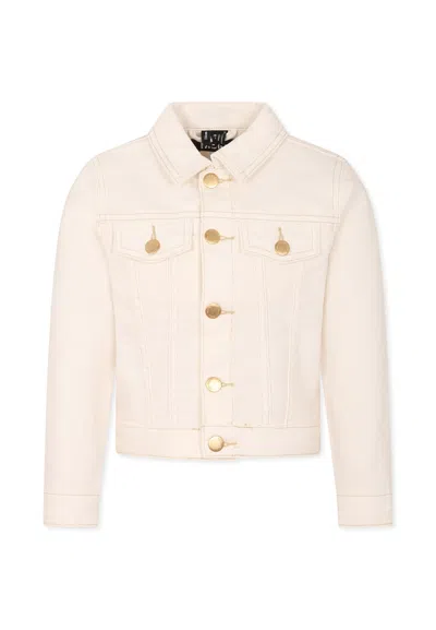 Molo Ivory Jacket For Kids