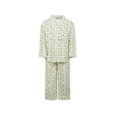 Molo Kids' Ivory Pyjamas For Girl With Strawberry