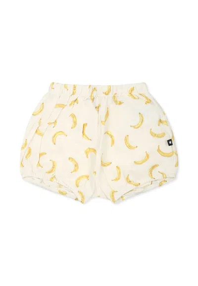 Molo Ivory Shirt For Babykids With Banana