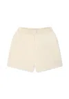 Molo Ivory Shorts For Babykids With Smiley In Ivory