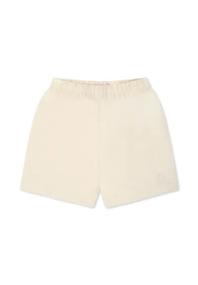 Molo Ivory Shorts For Babykids With Smiley