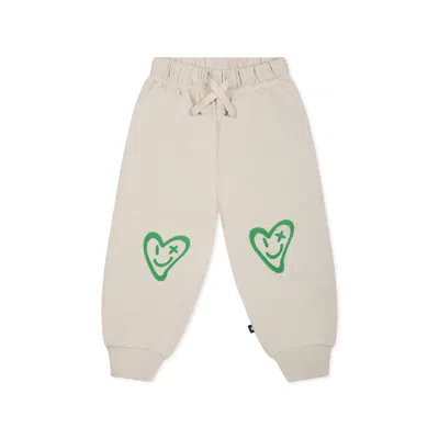 Molo Ivory Trousers For Baby Girl