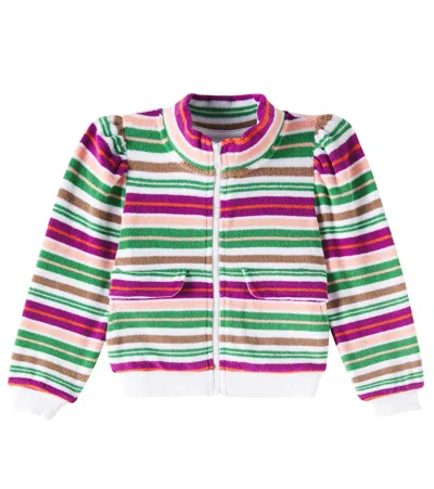 Molo Kids' Jacke Malika Aus Frottee In Multicolor