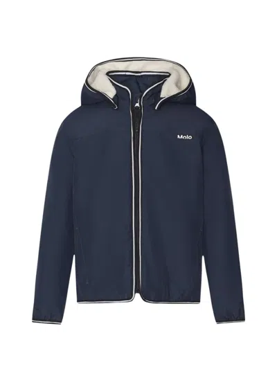Molo Kids' Jacket Main Feature "winner" In Blue