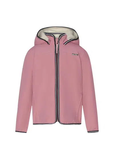 Molo Kids' Jacket Main Feature "winner" In Pink