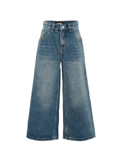 Molo Kids' Jeans Straight Leg "askio" In Blue
