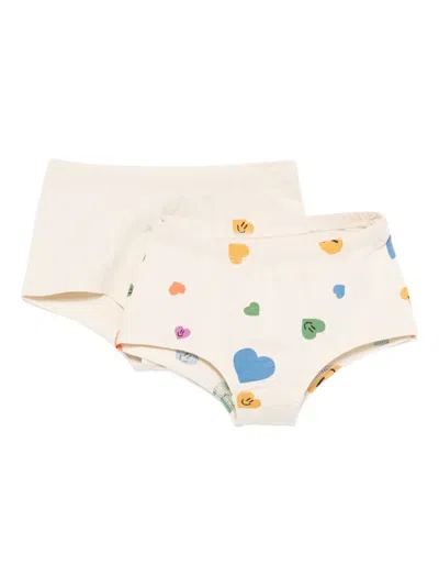 Molo Kids' Jemma Briefs (set Of Two) In Neutral