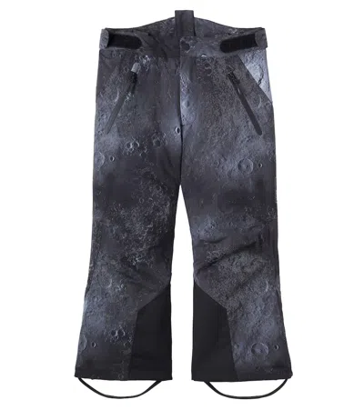 Molo Kids' Jump Pro Printed Ski Pants In Gray