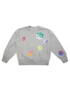 Molo Junior Felpa Gc Yin E Yang In Gray