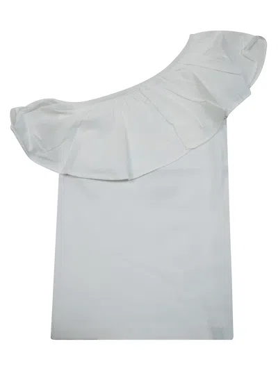 Molo Junior Top Monospalla Voulant In White