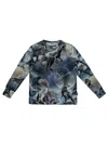 Molo Junior Ts ml Stampa Dino In Gray