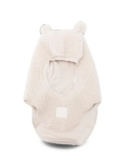 Molo Kids' Kay Fleece Balaclava In Neutrals