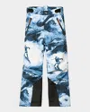 Molo Kid's Jump Pro Waterproof Ski Trousers In Blue