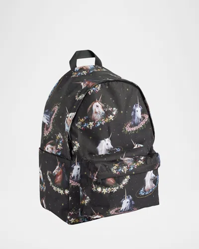 Molo Kid's Mio Graphic Print Backpack