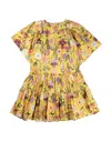 Molo Kids' Dresses In Yellow