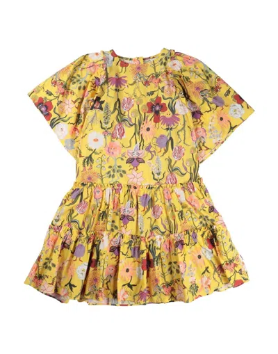 Molo Kids' Dresses In Yellow