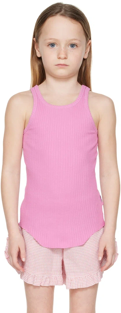 Molo Roberta Sleeveless Top In 8706 Wild Orchid