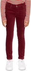 Molo Kids Red Adele Trousers In 8576 Velvety