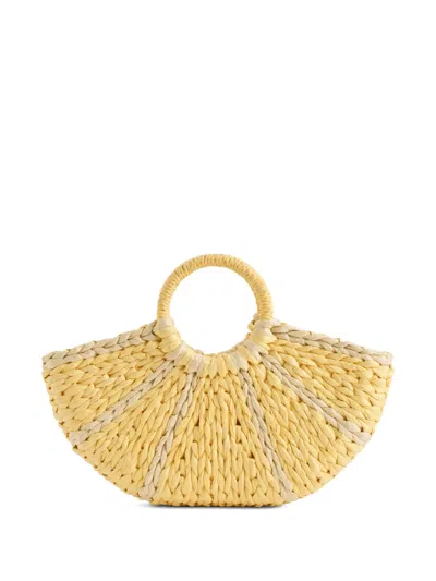 Molo Lemon Beach Bag In Yellow