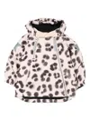 Molo Leopard Logo-star Jacket In Neutral