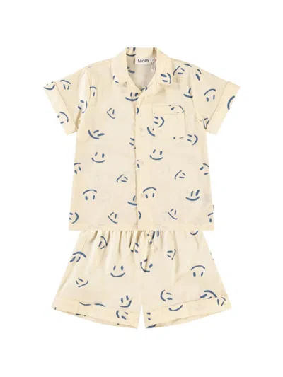 Molo Kids' Lexi Shorts In Nude