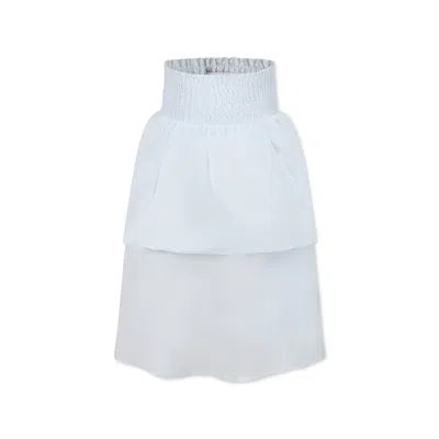 Molo Kids' Light Blue Skirt For Girl
