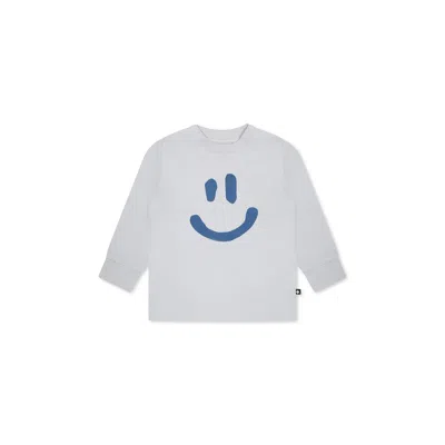MOLO LIGHT BLUE T-SHIRT FOR BABYKIDS WITH CHEETAH