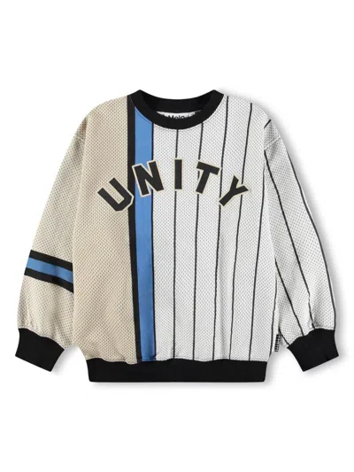 Molo Little Boy's & Boy's Unity Crewneck Sweatshirt