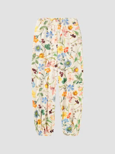 Molo Little Girl's & Girl's Adriana Floral Cotton-blend Sweatpants