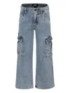 Molo Multi-pocket Jeans In Blue
