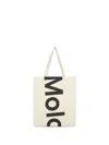 Molo Logo-print Tote Bag In Neutral