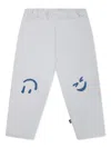 Molo Light Blue Trousers For Babykids In Blue