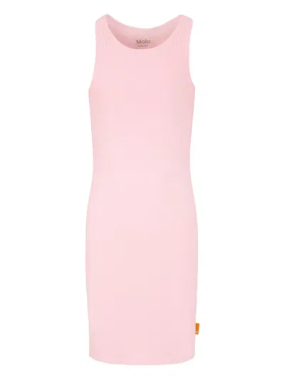 MOLO LOGO-TAG MIDI DRESS
