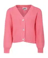 Molo Pink Cardigan Gilberta For Girl In Pink