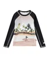 Molo Neptune Swim T-shirt In Black