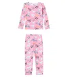 Molo Lue Printed Cotton-blend Pajamas In Pink