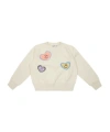Molo Marge Sequin-embellished Sweatshirt In White
