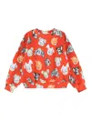 Molo Marge Sweatshirt In Orange