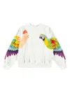 Molo Girl's Marge Printed Sweatshirt In White