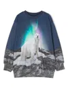 Molo Mattis Sweatshirt In Blue
