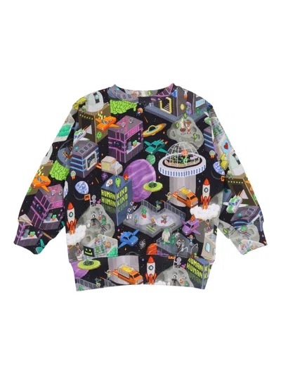 Molo Kids' Mattis Sweatshirt In Multi