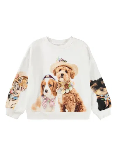 Molo Maxi Sweatshirt In Pink