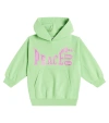 Molo Maxx Cotton-blend Fleece Hoodie In Grass Green