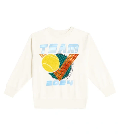 Molo Kids' Memphis Printed Cotton-blend Sweatshirt In 90s_vibe