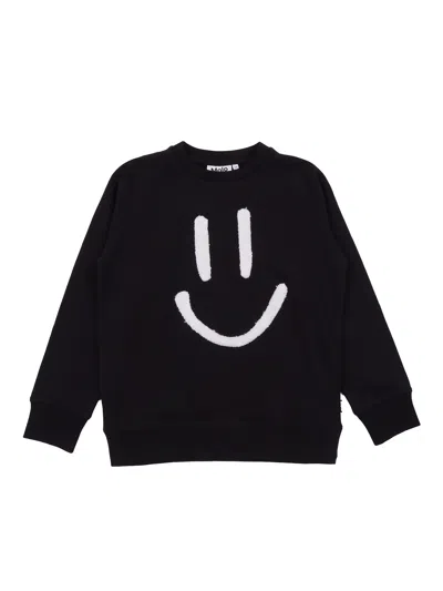 Molo Mike Sweat Shirt In Black