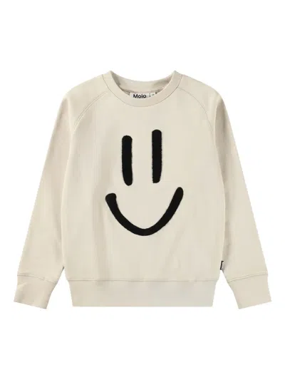 Molo Kids' Mike Sweatshirt In Neutral