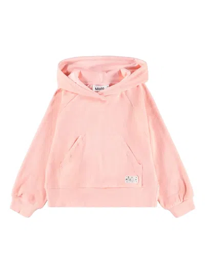 Molo Kids' Minelli Hoodie In Pink
